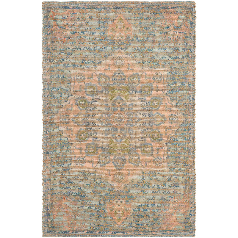 Markdavid Cotton Ikat Indoor Rug, Rectangle 4'1" x 6'1"