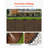 Landscape Edging 100 ft x 1.5 in L-Shaped Plastic Garden Border No Dig-116934612