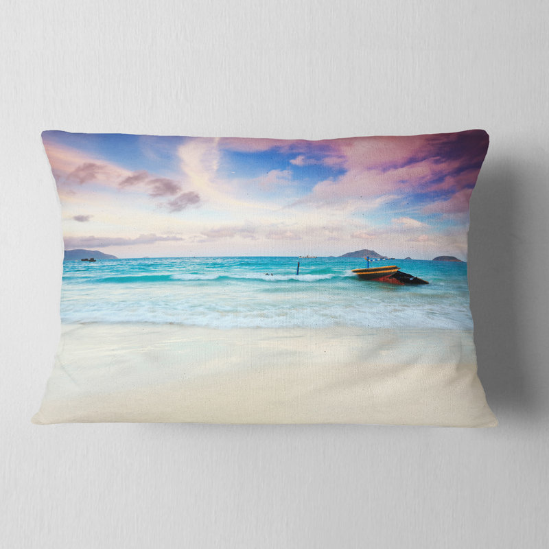 Coussin Seascape, Rectangulaire, 12 po x 20 po