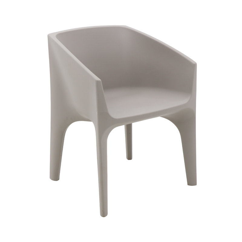 Tramontina Paco Polyethylene Lounge Chair, Grey