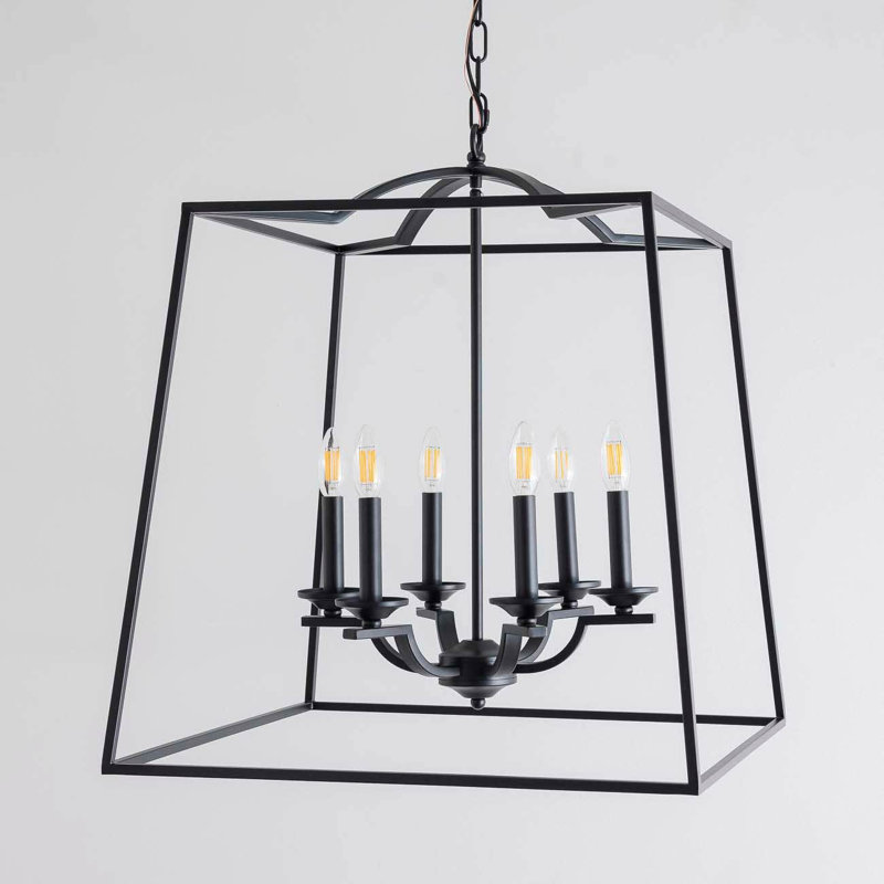 Condredge 6 - Light Single Pendant, Matte Black