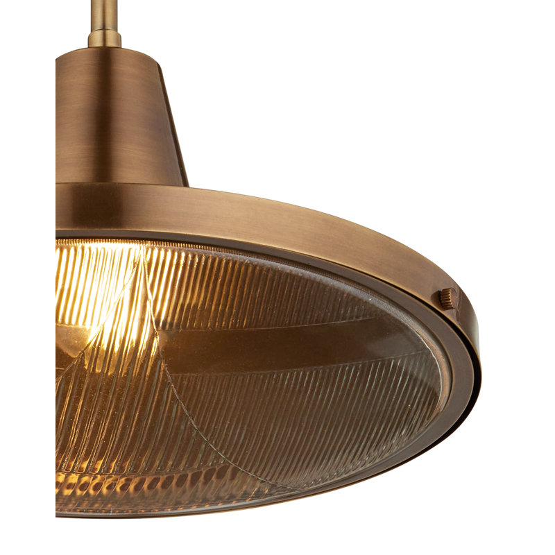 Luminaire suspendu d'extérieur Mariner, Laiton antique