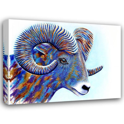 «August Ram® Wickstrom, Martin», art sur toile tendue sous le titre: Ram