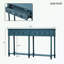 Console en bois massif de 57,9 po-96906820-96646148