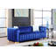 Causeuse à accoudoirs carrés en velours 62,6 po avec 2 coussins Clifford-1070885033-1008375359-1048964344