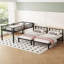 Lit superposé triple en métal - grand / simple, sans sommier, solide et amp; Stable-1022538875