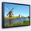 Reproduction de photo sur toile tendue, "Windmills at Kinderdijk"-26695831