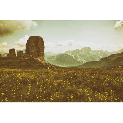 Floral Fields' by Aledanda - Painting Print