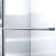 60" W x 36" D x 78" H Semi-Frameless Rectangle Shower Kit
