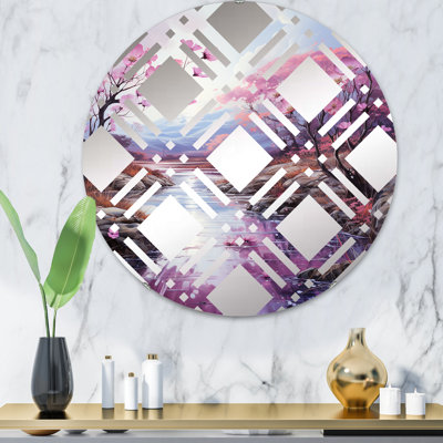 Miroir décoratif écossais Serenity Brook - MIR112127-Rond