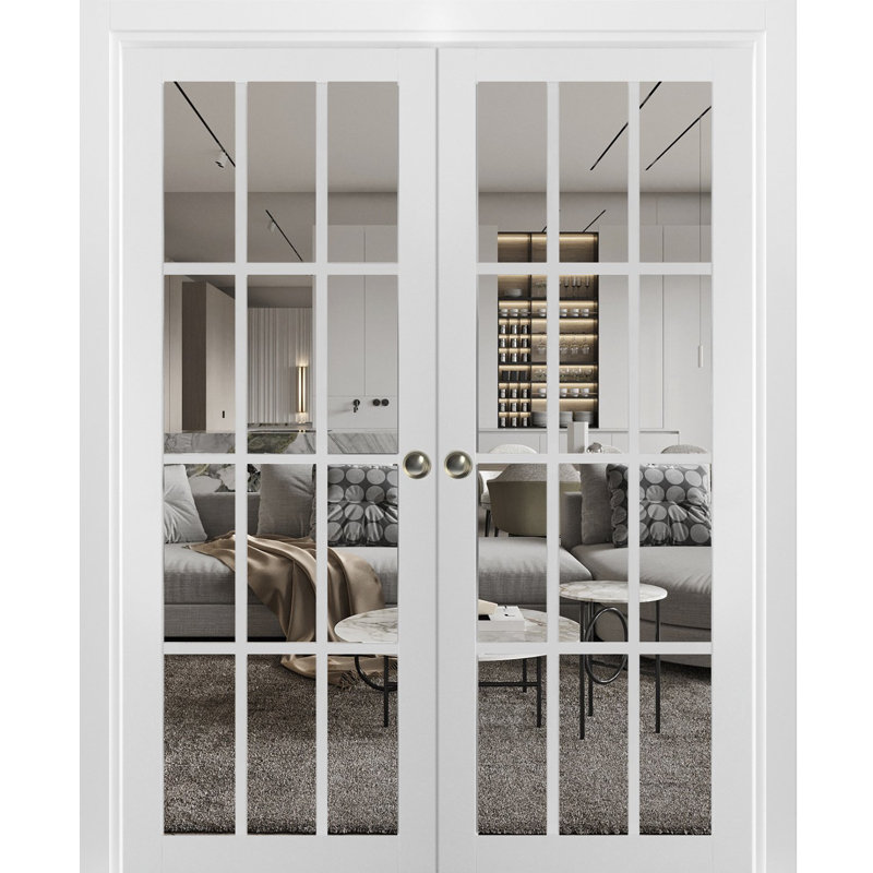 Portes blanches Felicia, 48 po x 80 po