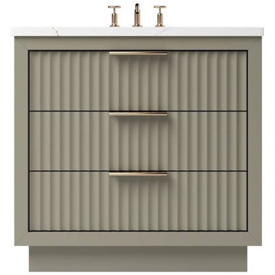 Lecrieú Three-Drawer Single Bath Vanity