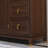 Home Living Room Retro Porch Cabinet Solid Wood 6 -Drawer Accent Cabinet-101838584