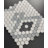Marble 1" Hexagon With Flower Trellies Wall And Floor Tile