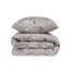 Ensemble de housse de couette 100% coton gris-453756414