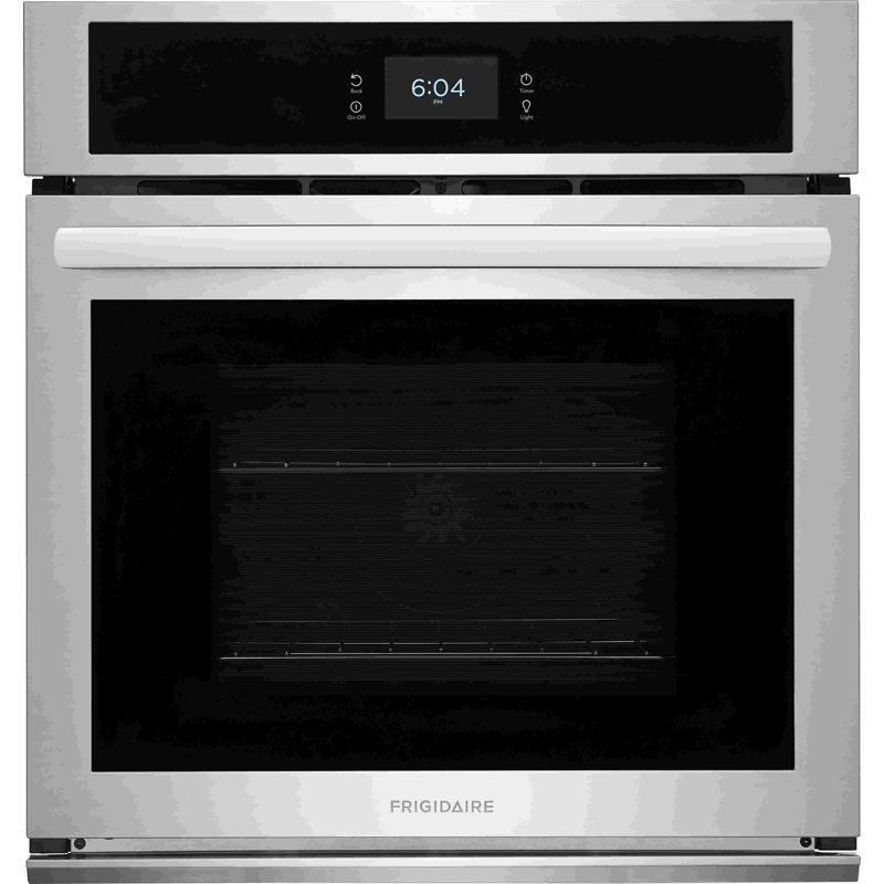 Frigidaire 27" 3.8 cu. ft Self-Cleaning Convection Single Wall Oven, Stainless Steel