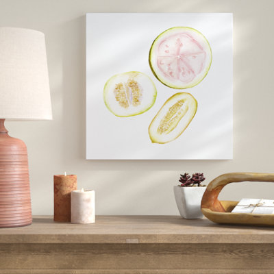 «Love Me Fruit I», peinture sur toile
