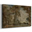 Salisbury Cathedral from the Bishop's Grounds-John Constable-Gallery Wrapped Canvas-1823-460218196