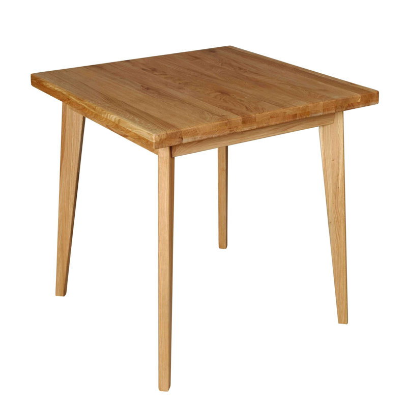 Rosalie Square 75cm L x 75cm W Dining Table, Heart Oak