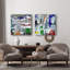 Colore Tributo Set by John Beard - Artist Enhanced Canvas Print-445323850-445779859