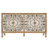 Carved Sideboard with Door and Solid Wood Legs-649563576-662281928