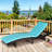 Outdoor Metal Chaise Lounge , Cushion Included-911824488