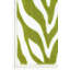Tapis vert / beige à imprimé animal-1027165797