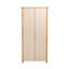 Otsego 2 Door Solid + Manufactured Wood Wardrobe-16440488