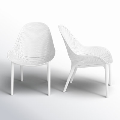 Farrah Outdoor Armless Lounge Chair