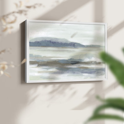 Soft Shores II -Framed Print - Restickable