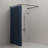 U-Shaped Shower Curtain Rod, Adjustable, 12 Hooks, Ceiling Support