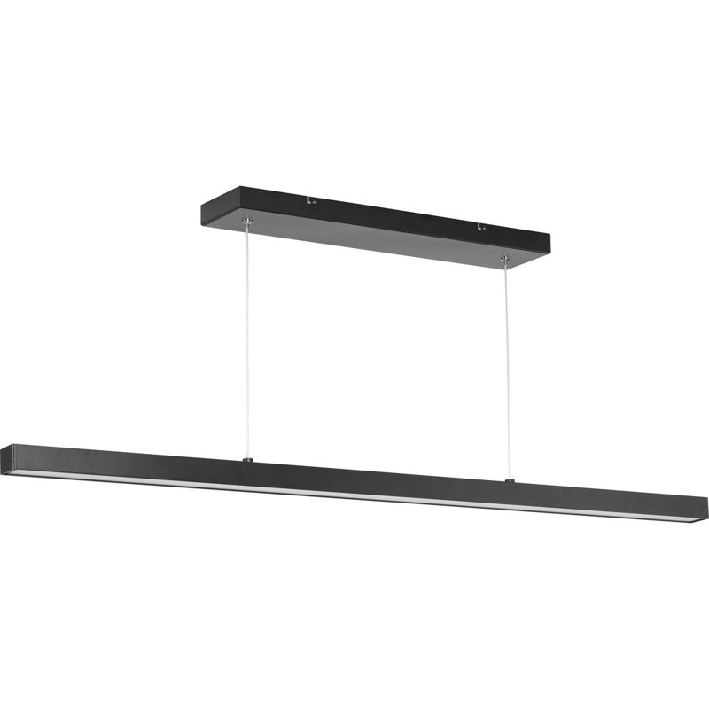 Flint 1 - Light LED Single Pendant, Black
