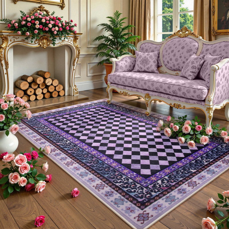 Tapis lavable Bohemian, Rectangle 6 pi x 9 pi