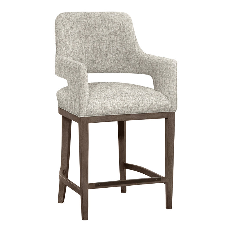 Tabouret de bar et de comptoir Josie, Mica, Lin 3155, Bar Stool (30.5” Seat Height)