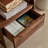 Small solid wood bookcase