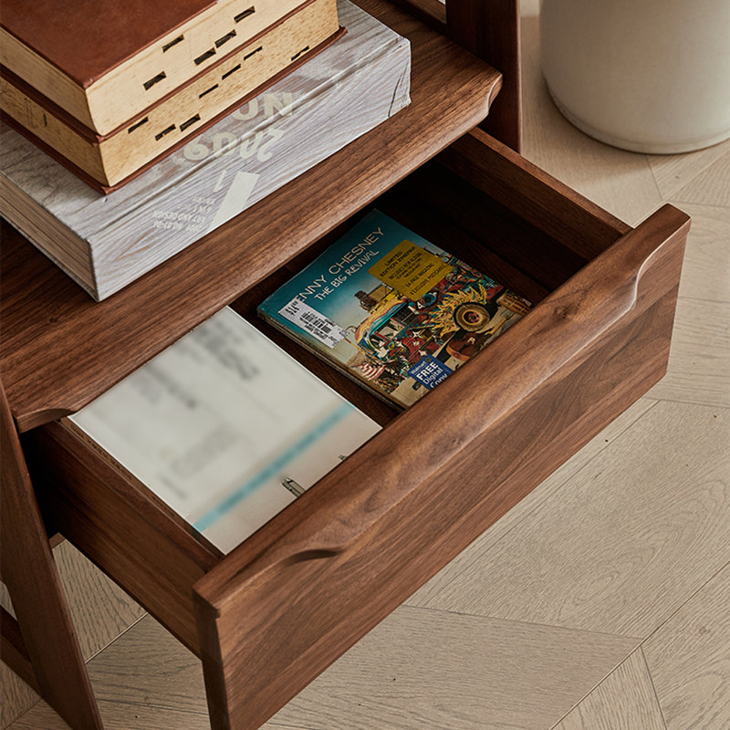 Small solid wood bookcase