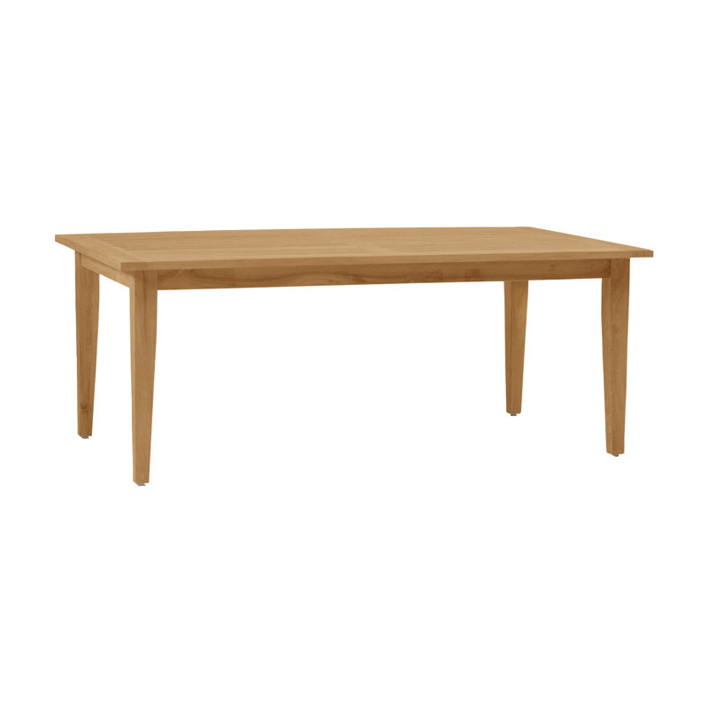 Croquet Teak Outdoor Dining Table