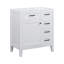 Meuble-lavabo de 30 po sans lavabo, base d'armoire seulement, armoire de salle de bain avec tiroirs, structure solide et panneau de fibres à densité moyenne-106668082