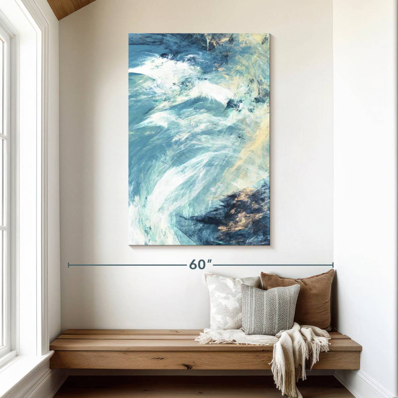 Avery Stormy Ocean, 48" H x 32" W