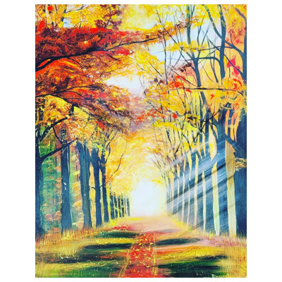 Path Of Life | Acrylic On Canvas | By Bharati Darshan Bhat