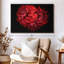 Impression sur toile Blooming Red Dahlia-1855557701