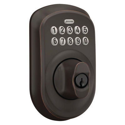 Schlage Keypad Deadbolt with Plymouth Trim