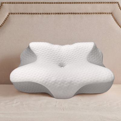 Luxury Ergonomic cooling pillow Contour memory foam pillow For Neck Pain and Pain Relief, Orthopedic Bed Pillows Adjustable for Customizable Height