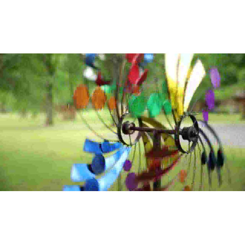 August Grove® Schermerhorn Metal Abstract Rotator & Reviews | Wayfair