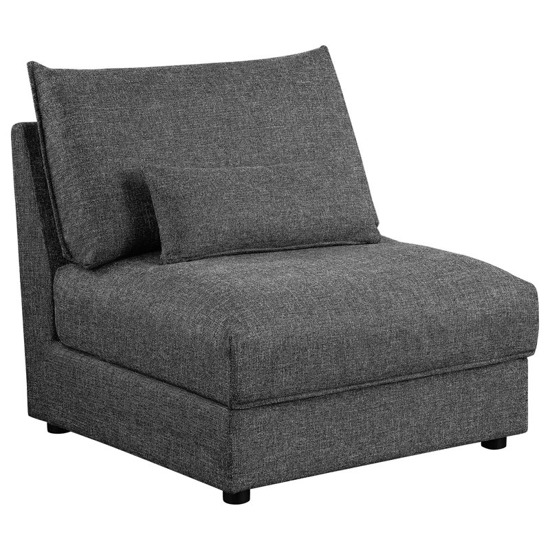 Upholstered Armless Accent Chairs