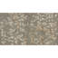 Tapis floral en soie / laine noué à la main de couleur taupe-88953038