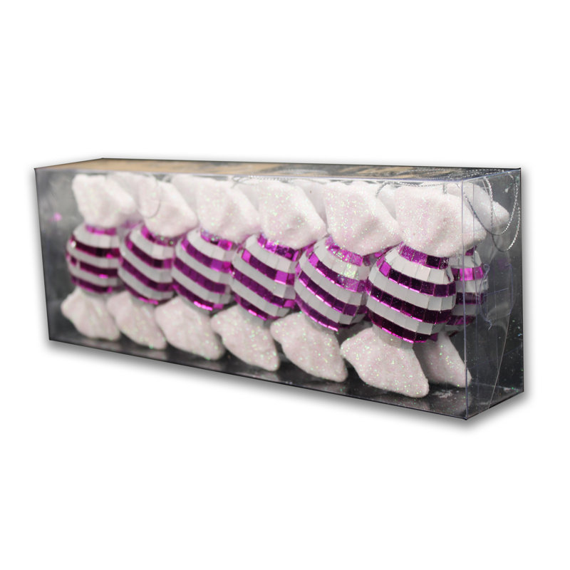 Ensemble d'ornement 12 pièces bonbon