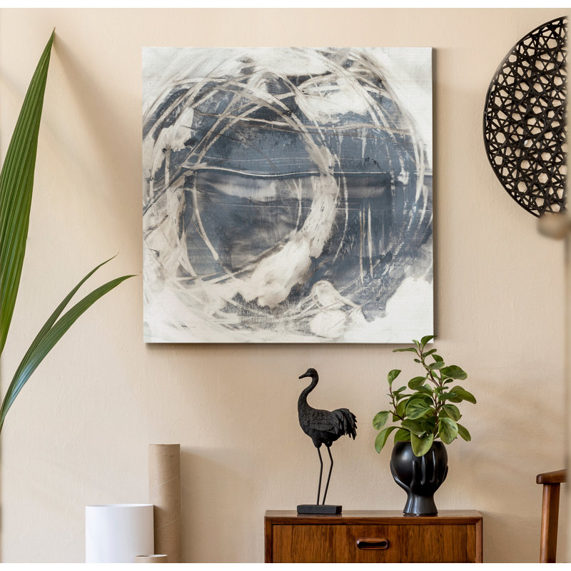 Reproduction d’art sur toile tendue « rotative Orbit I », H 10 po x l 10 po x P 1,5 po