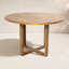 Venice Outdoor Round Teak Dining Table-603861071