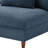Seemab 6 - Piece Upholstered Navy Corduroy Modular Sectional with Pillow Back and Removable Ottoman-1348314275-1348314285